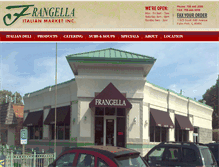 Tablet Screenshot of frangellaitalianmarket.com